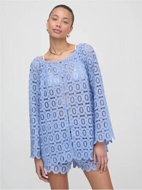 Hill House Enella Tunic Cornflower Blue